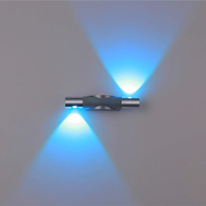 Aluminum Strip Brushed Turnable LED Wall Sconce Lamp