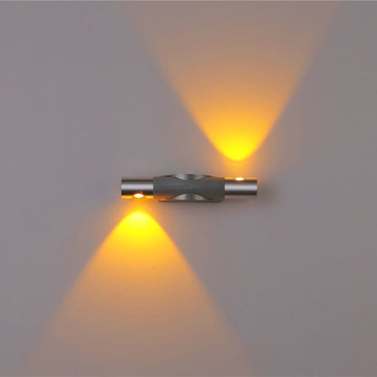 Aluminum Strip Brushed Turnable LED Wall Sconce Lamp