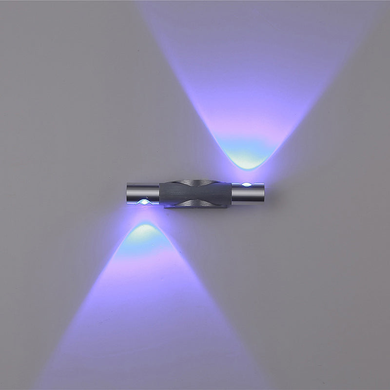 Aluminum Strip Brushed Turnable LED Wall Sconce Lamp
