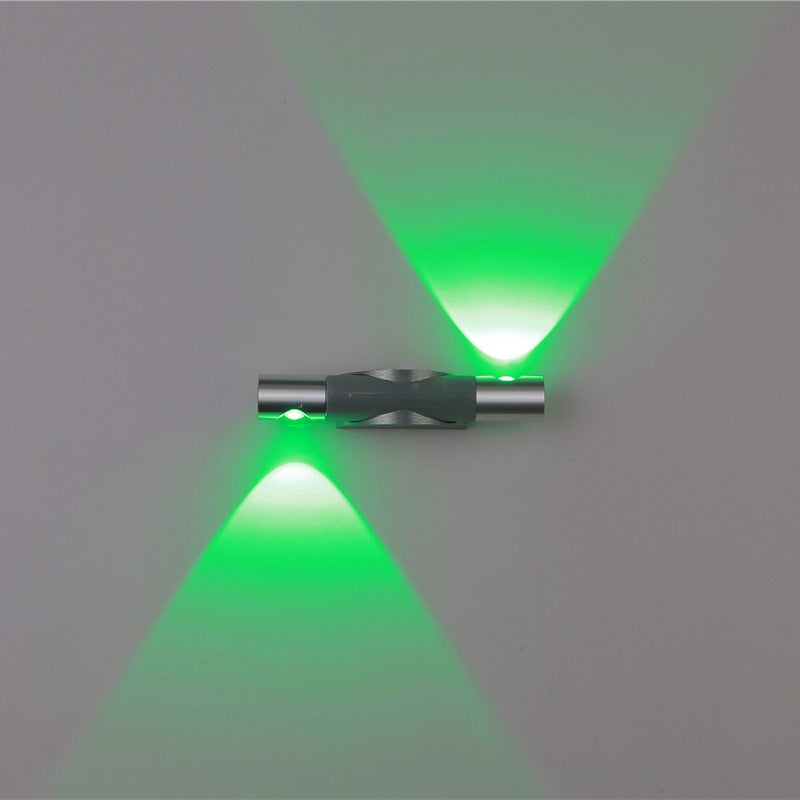 Aluminum Strip Brushed Turnable LED Wall Sconce Lamp
