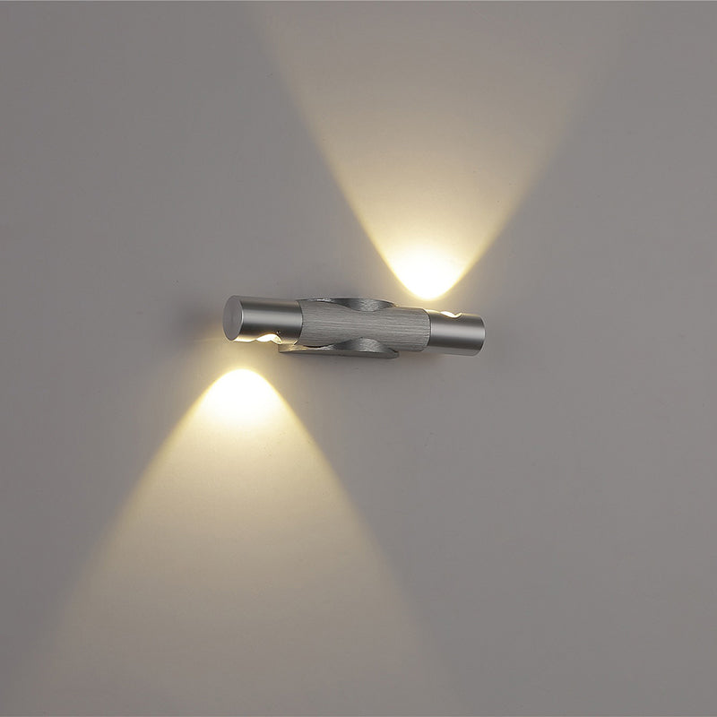 Aluminum Strip Brushed Turnable LED Wall Sconce Lamp