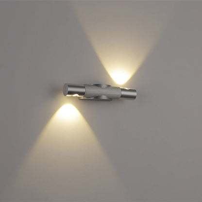 Aluminum Strip Brushed Turnable LED Wall Sconce Lamp