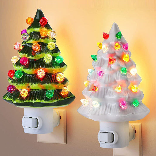 Deco Christmas Tree Socket Decoration LED Wall Sconce Lamp
