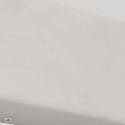 Simplicity Marble Iron Rectangular LED Wall Sconce Lamp