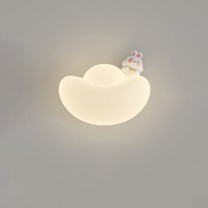 Kids Gold Bullion Animal Wealthy God LED Wall Sconce Lamp
