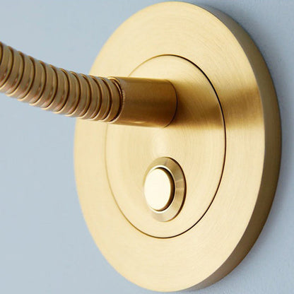 Mid-century Hose Adjustable Reading LED Wall Sconce Lamp