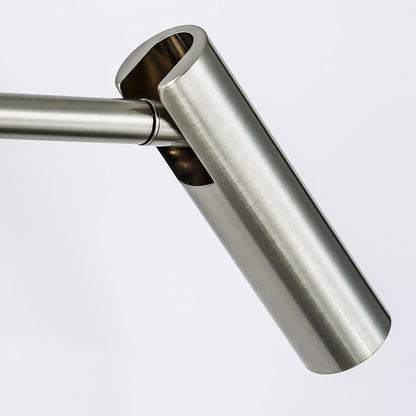 Aluminum Cylinder Rotatable Reading LED Wall Sconce Lamp