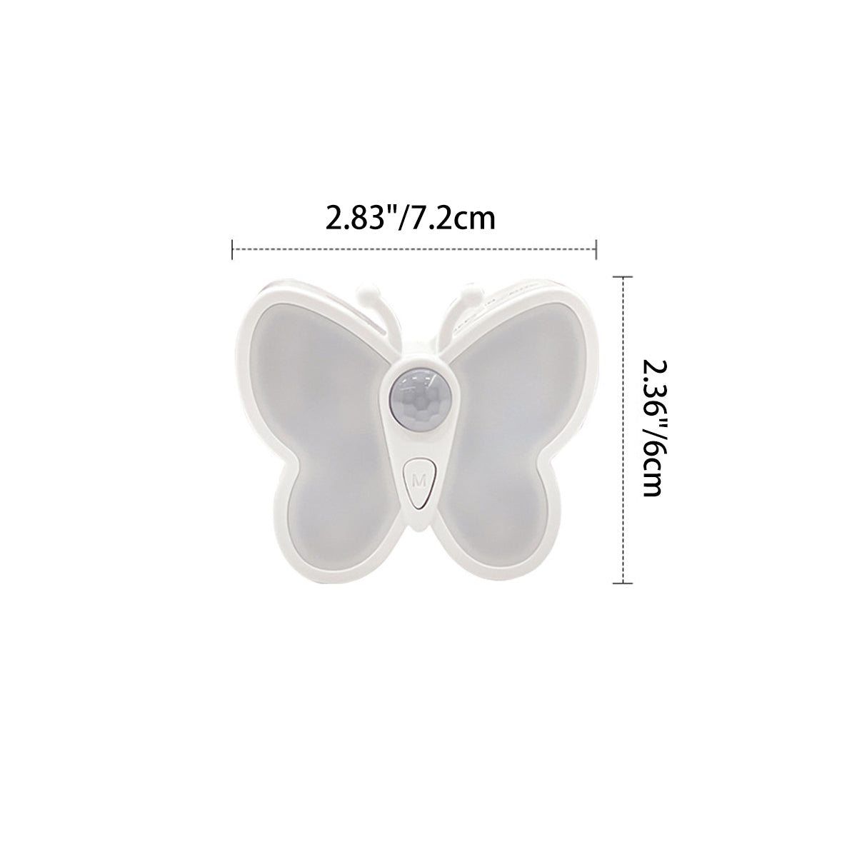 Simplicity Butterfly LED Wall Sconce Lamp Night Light