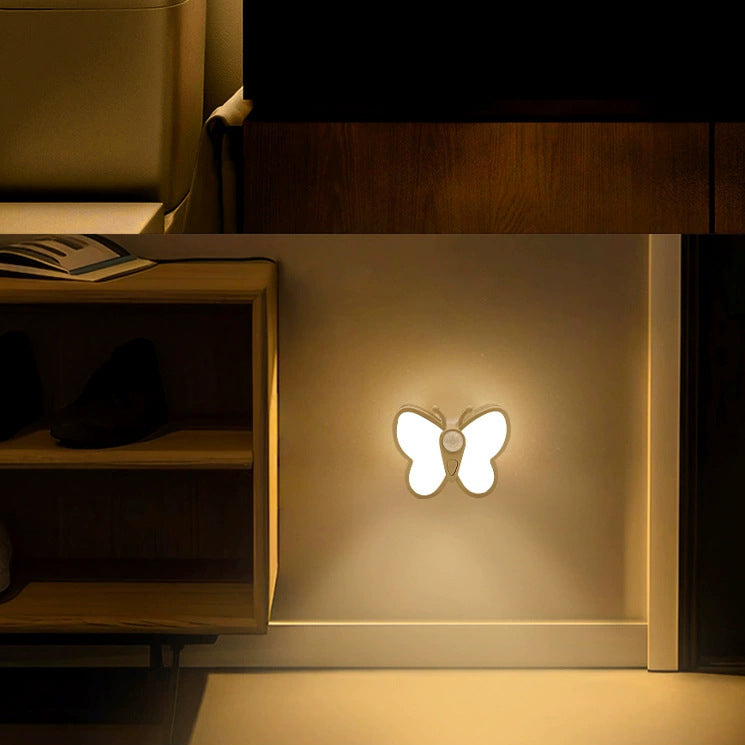 Simplicity Butterfly LED Wall Sconce Lamp Night Light