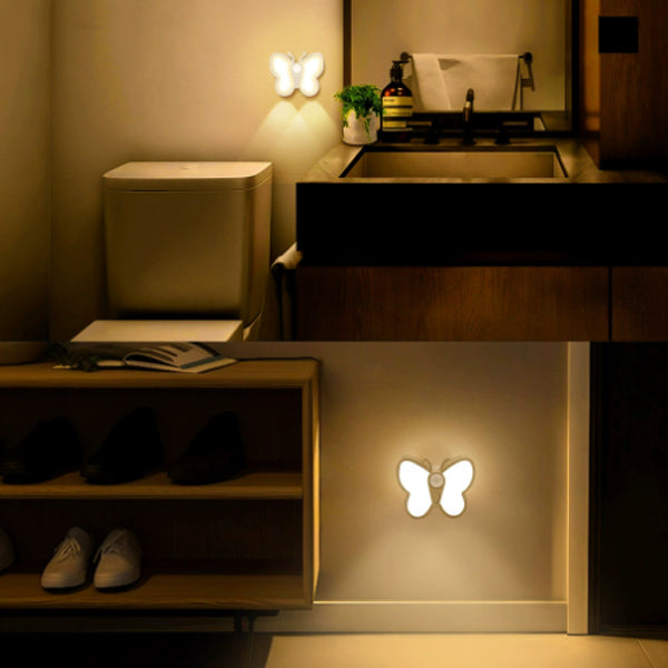 Simplicity Butterfly LED Wall Sconce Lamp Night Light