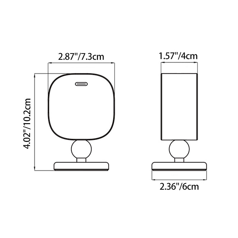 Rechargeable Portable LED Wall Sconce Lamp Night Light