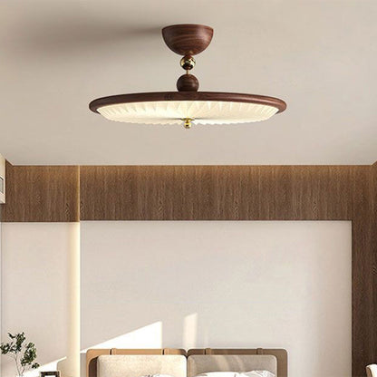 Traditional Acrylic Iron Ceiling Light