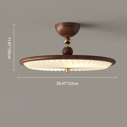 Traditional Acrylic Iron Ceiling Light