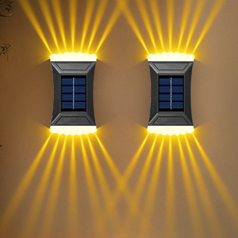 Simplicity ABS Rectangular Cookie LED Wall Sconce Lamp