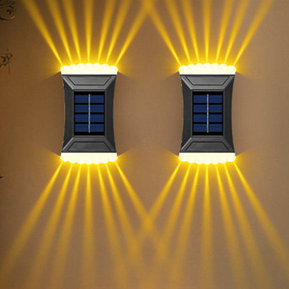 Simplicity ABS Rectangular Cookie LED Wall Sconce Lamp
