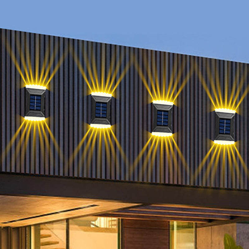 Simplicity ABS Rectangular Cookie LED Wall Sconce Lamp