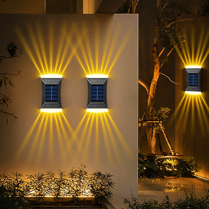 Simplicity ABS Rectangular Cookie LED Wall Sconce Lamp