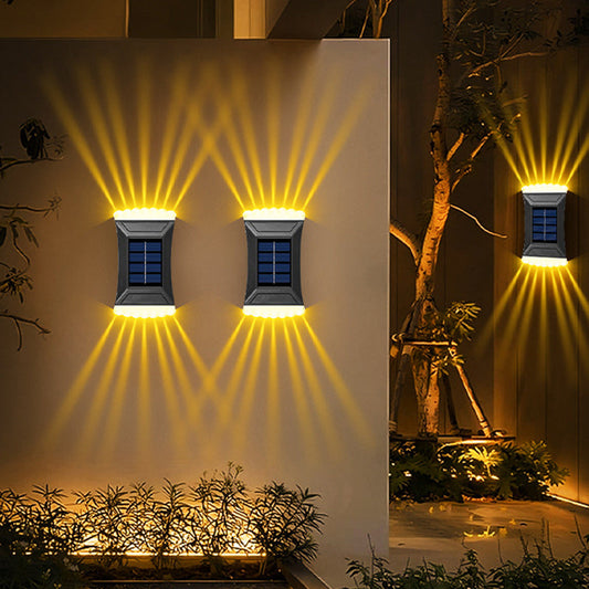 Simplicity ABS Rectangular Cookie LED Wall Sconce Lamp