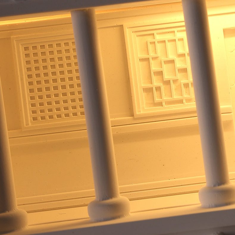 Chinese Palace Human Sensor Recessed LED Wall Sconce Lamp