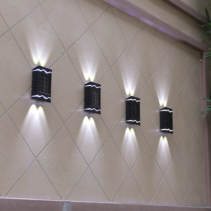 Simplicity ABS PS Rectangular LED Wall Sconce Lamp