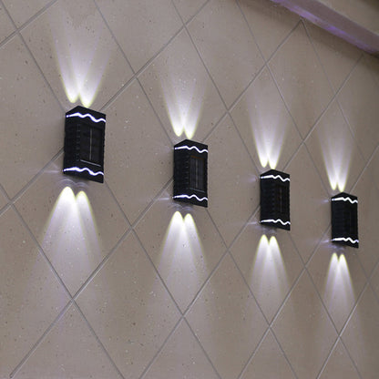 Simplicity ABS PS Rectangular LED Wall Sconce Lamp
