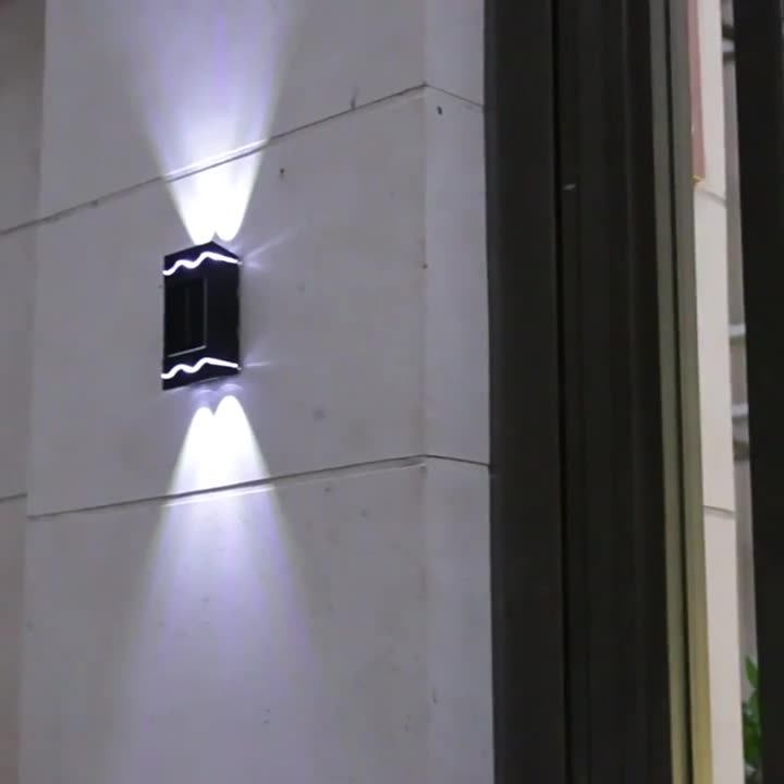 Simplicity ABS PS Rectangular LED Wall Sconce Lamp