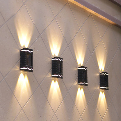 Simplicity ABS PS Rectangular LED Wall Sconce Lamp