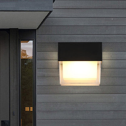 Simplicity ABS Cylinder Square LED Wall Sconce Lamp