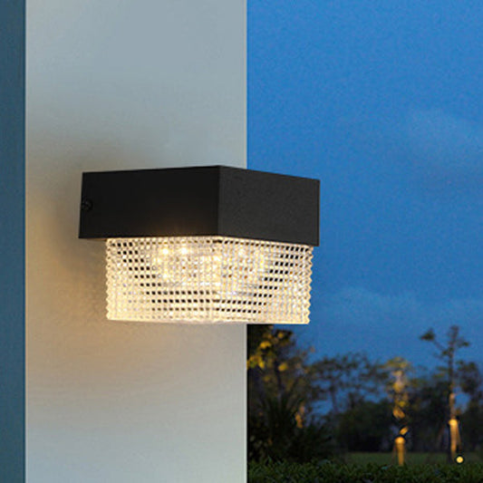 Simplicity ABS Cylinder Square LED Wall Sconce Lamp