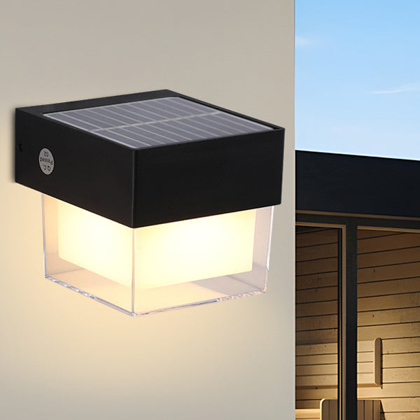 Simplicity ABS Cylinder Square LED Wall Sconce Lamp