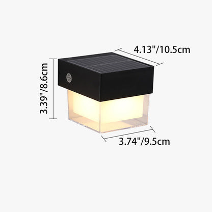 Simplicity ABS Cylinder Square LED Wall Sconce Lamp