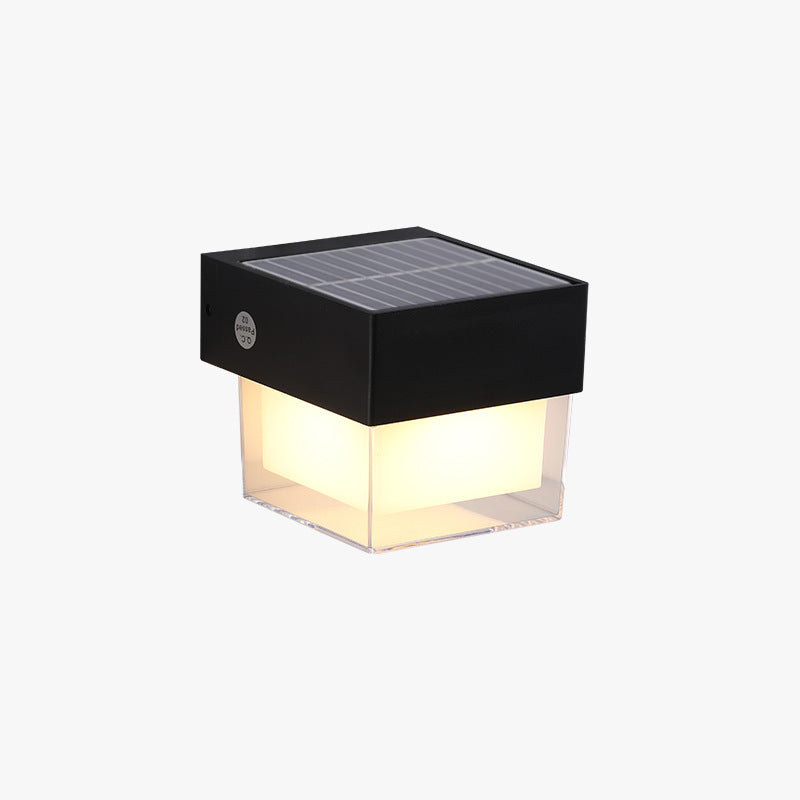 Simplicity ABS Cylinder Square LED Wall Sconce Lamp