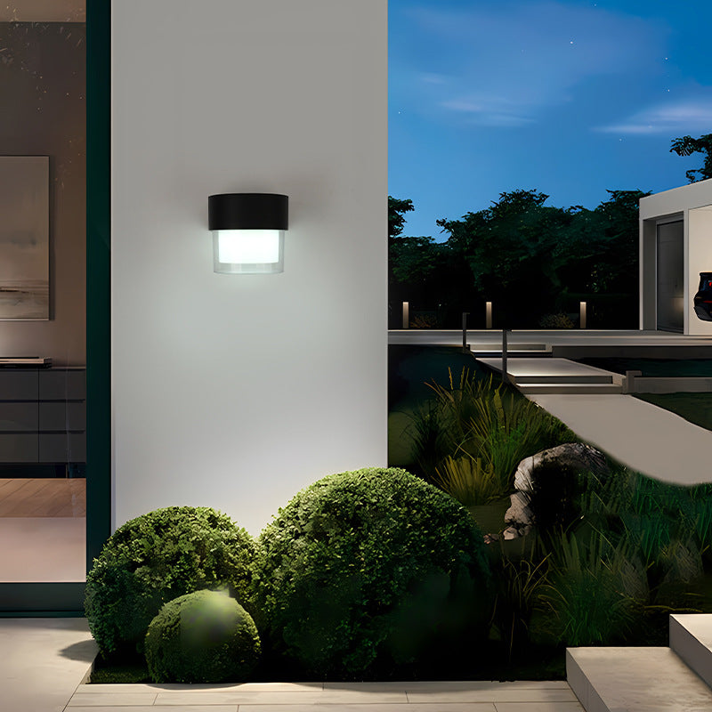Simplicity ABS Cylinder Square LED Wall Sconce Lamp