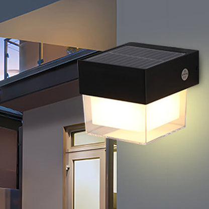 Simplicity ABS Cylinder Square LED Wall Sconce Lamp