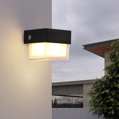 Simplicity ABS Cylinder Square LED Wall Sconce Lamp