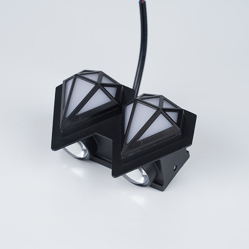 Waterproof Aluminum Acrylic Diamond LED Wall Sconce Lamp