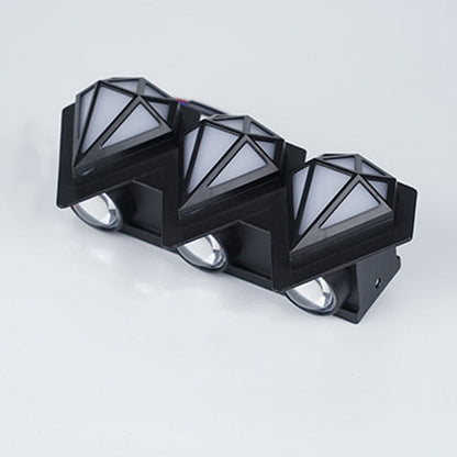 Waterproof Aluminum Acrylic Diamond LED Wall Sconce Lamp