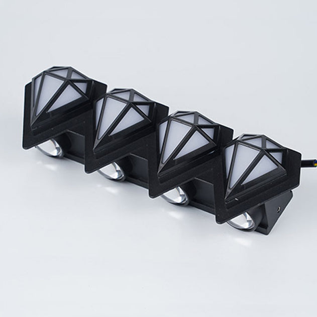 Waterproof Aluminum Acrylic Diamond LED Wall Sconce Lamp