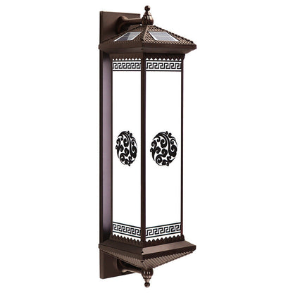Chinese Happiness Wealth Pattern LED Wall Sconce Lamp