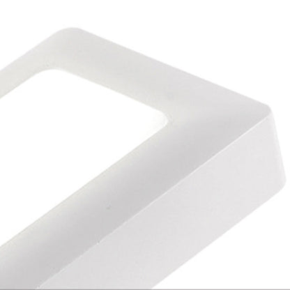 Waterproof PC PS Rectangular Recessed LED Wall Sconce Lamp