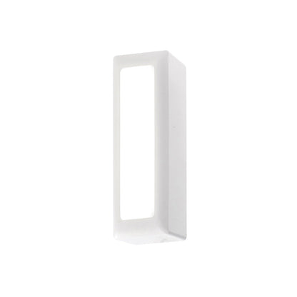 Waterproof PC PS Rectangular Recessed LED Wall Sconce Lamp