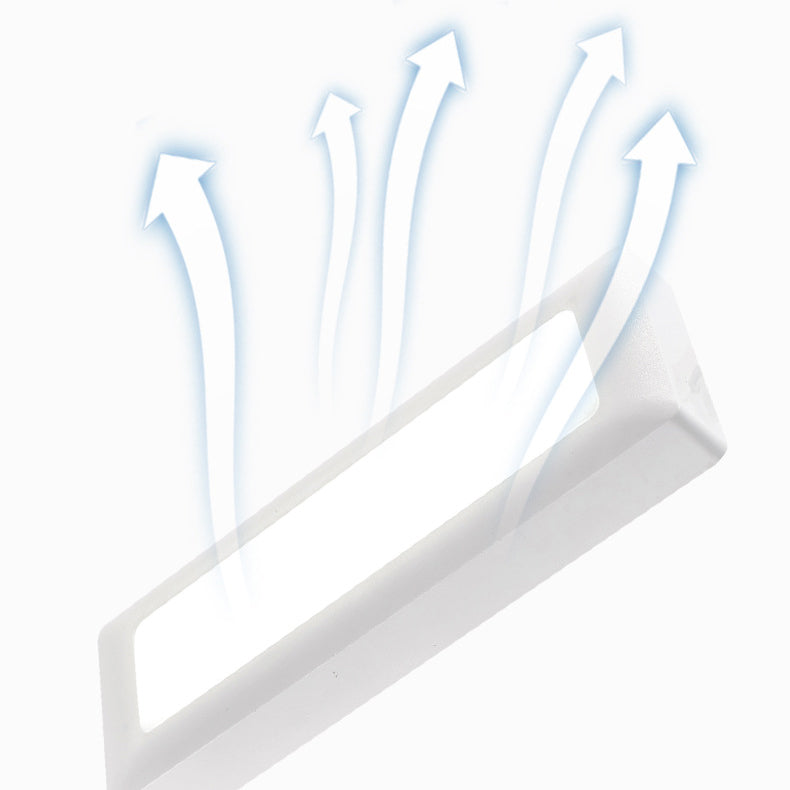 Waterproof PC PS Rectangular Recessed LED Wall Sconce Lamp