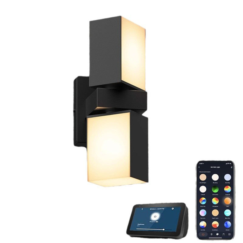 Simplicity Rotatable Rectangular LED Wall Sconce Lamp