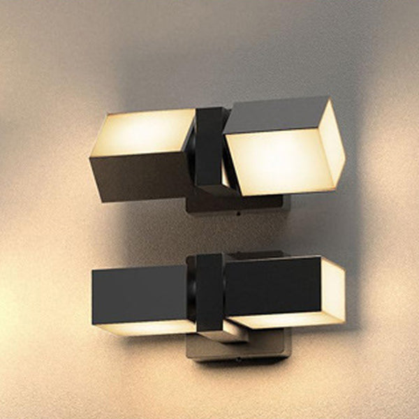Simplicity Rotatable Rectangular LED Wall Sconce Lamp