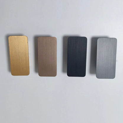 Nordic Minimalist Aluminum Flat Panel LED Wall Sconce