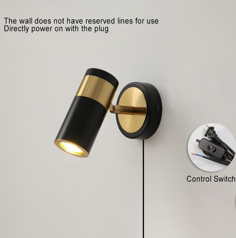 Simplicity Spotlight 1-Light Reading Wall Sconce Lamp