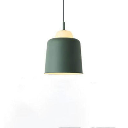 Nordic Creative Macaron Aluminum 1-Light Dome Pendant Light