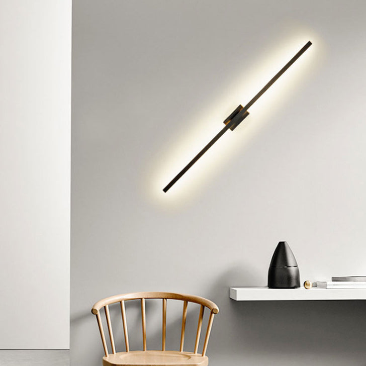 Long Iron LED Vanity Light Mirror Front Wall Sconce Lamp