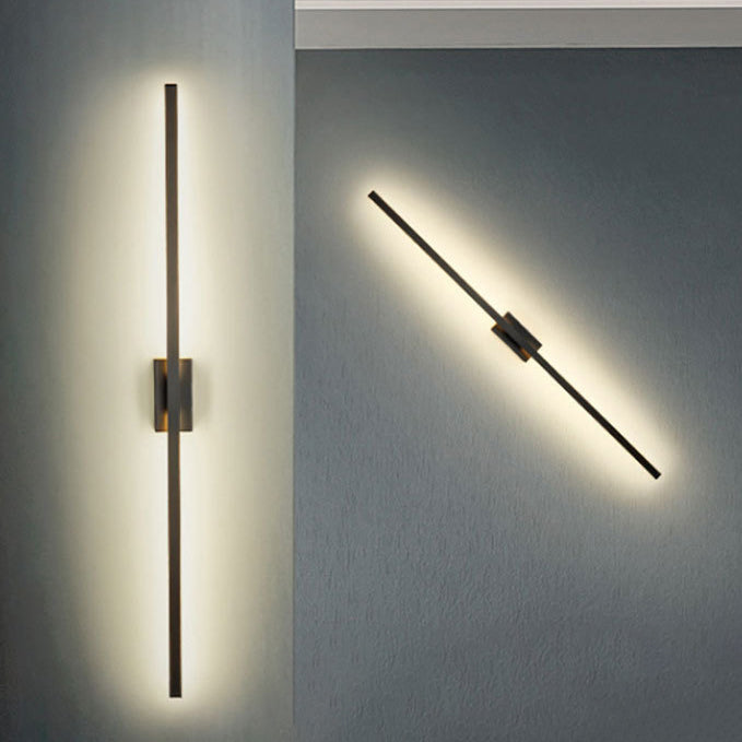 Long Iron LED Vanity Light Mirror Front Wall Sconce Lamp