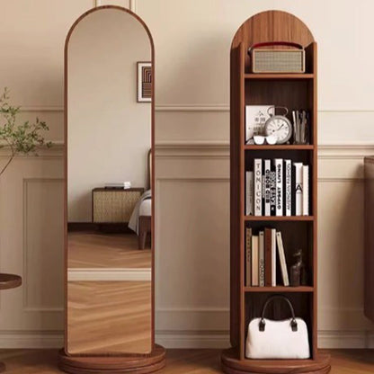 Modern Fiberboard Floor Mirror